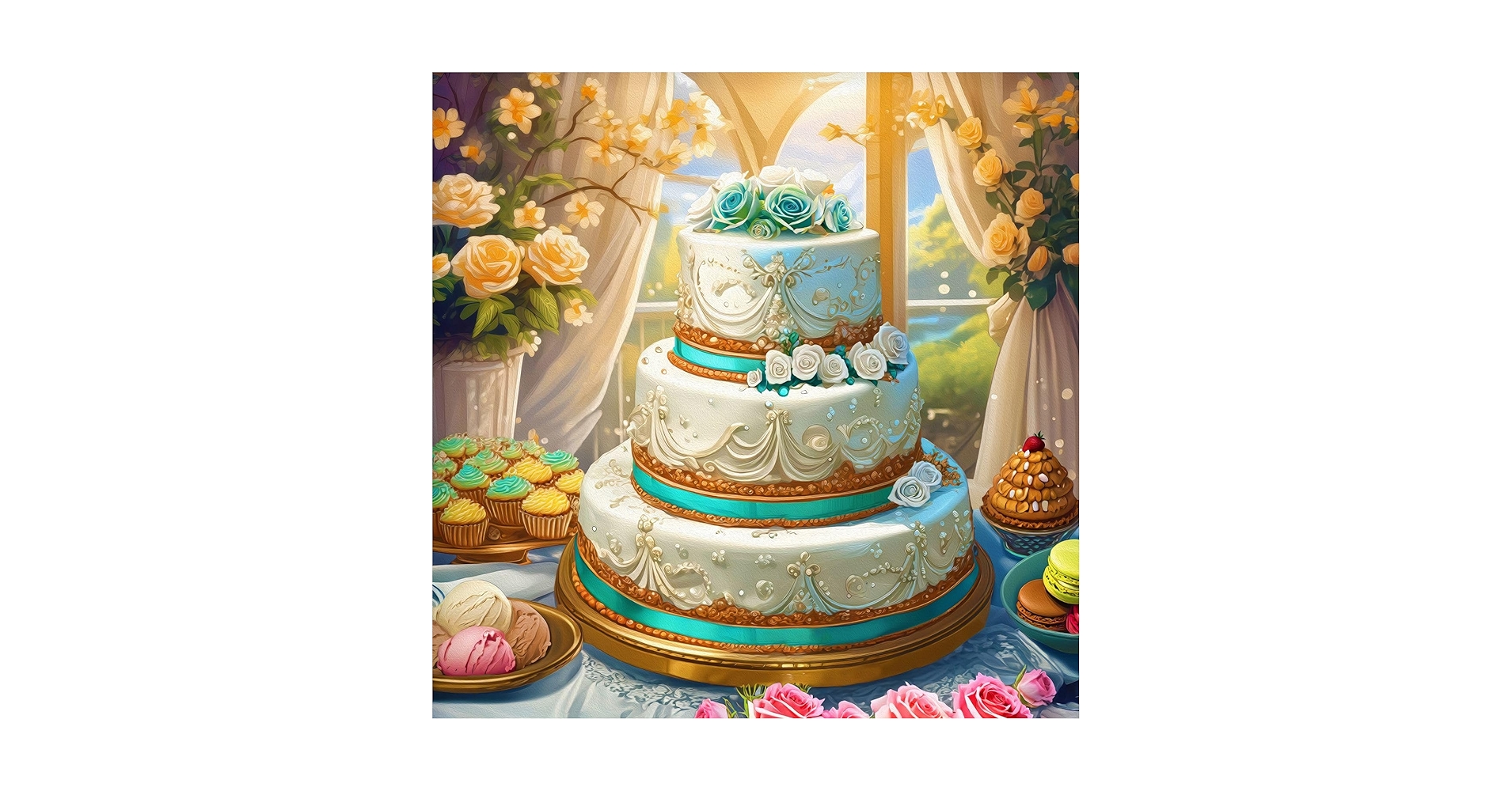 Springbok 500ピース ジグソーパズル ケーキデザイン Amazon.com: Springbok's Wedding Cake 500 Piece Jigsaw Puzzle