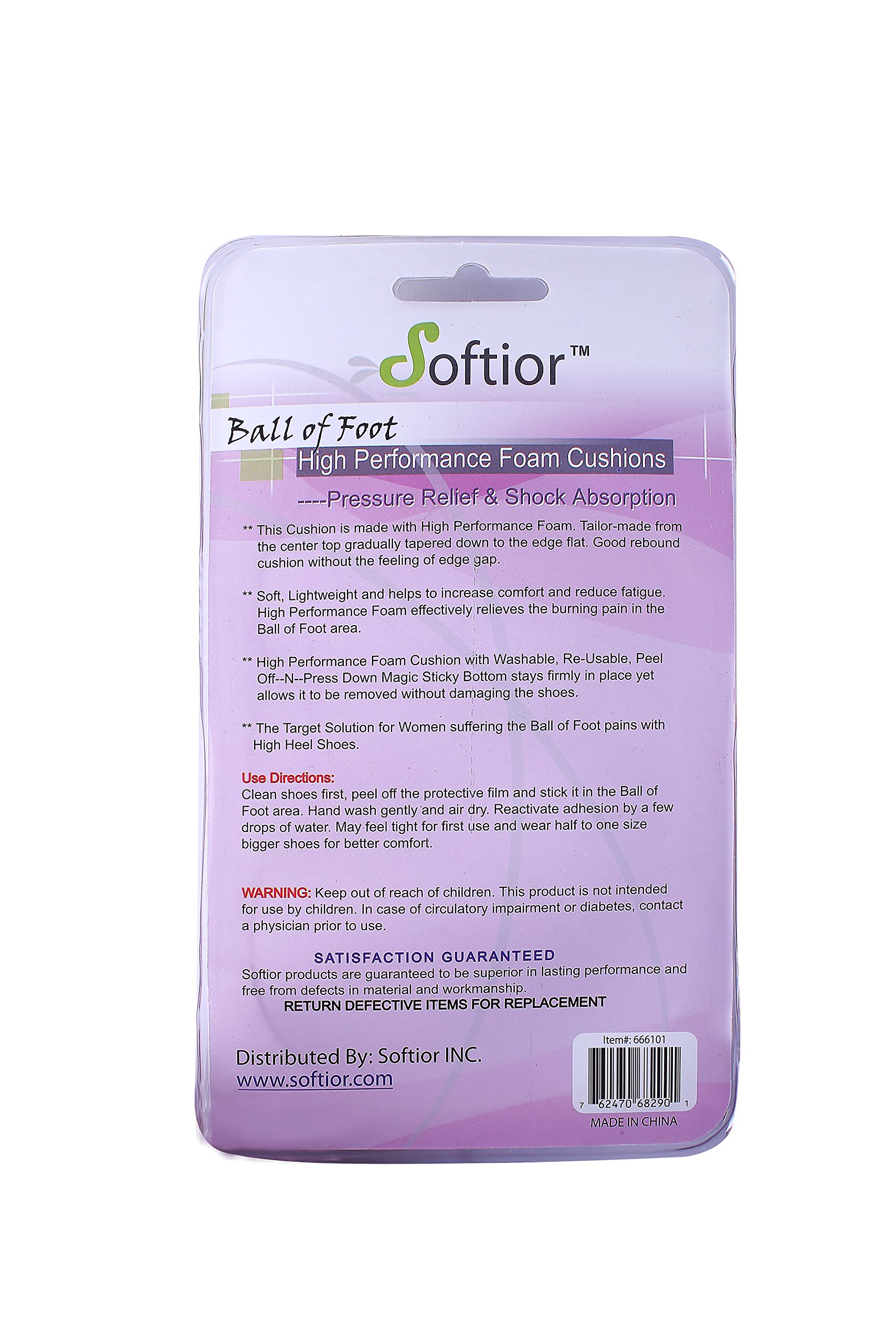 Cojines de bola de pie para mujer, 3 pares – Insertos de espuma adhesiva para zapatos de tacón alto – Plantilla acolchada para alivio del dolor metatarsiano, soporte antideslizante en el