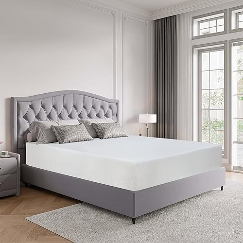 Miniatura 23 de Colchones Queen de 5/6/8/10/12 pulgadas, colchón de espuma viscoelástica de firmeza media para sueño fresco y alivio de presión, colchones de tamaño