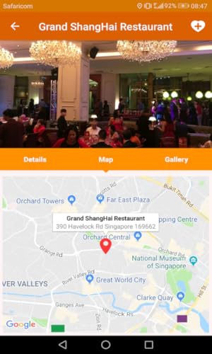 Restaurant and Hotels Finder