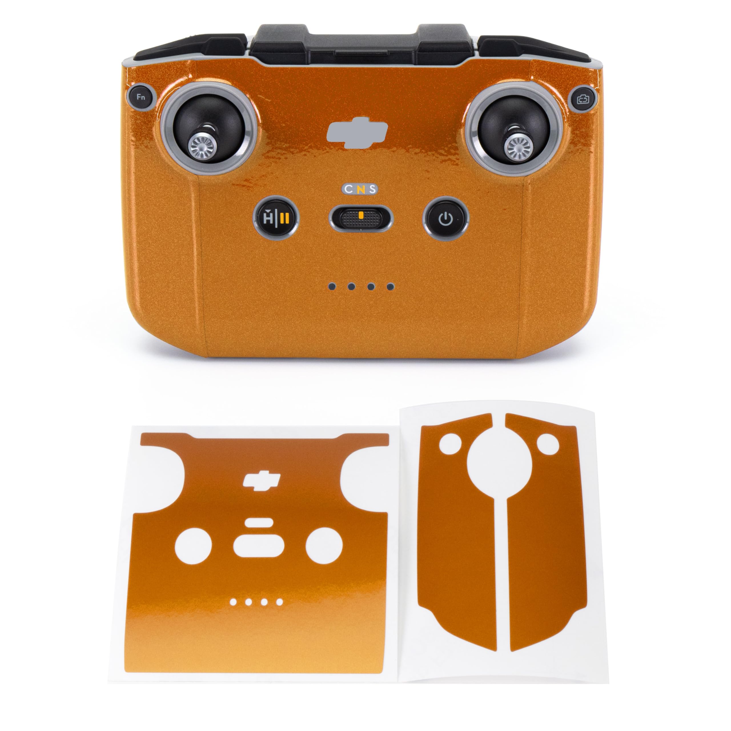 WRAPGRADE Skin Stickers Compatible with DJI RC-N2/N3 (Butterfly Copper)