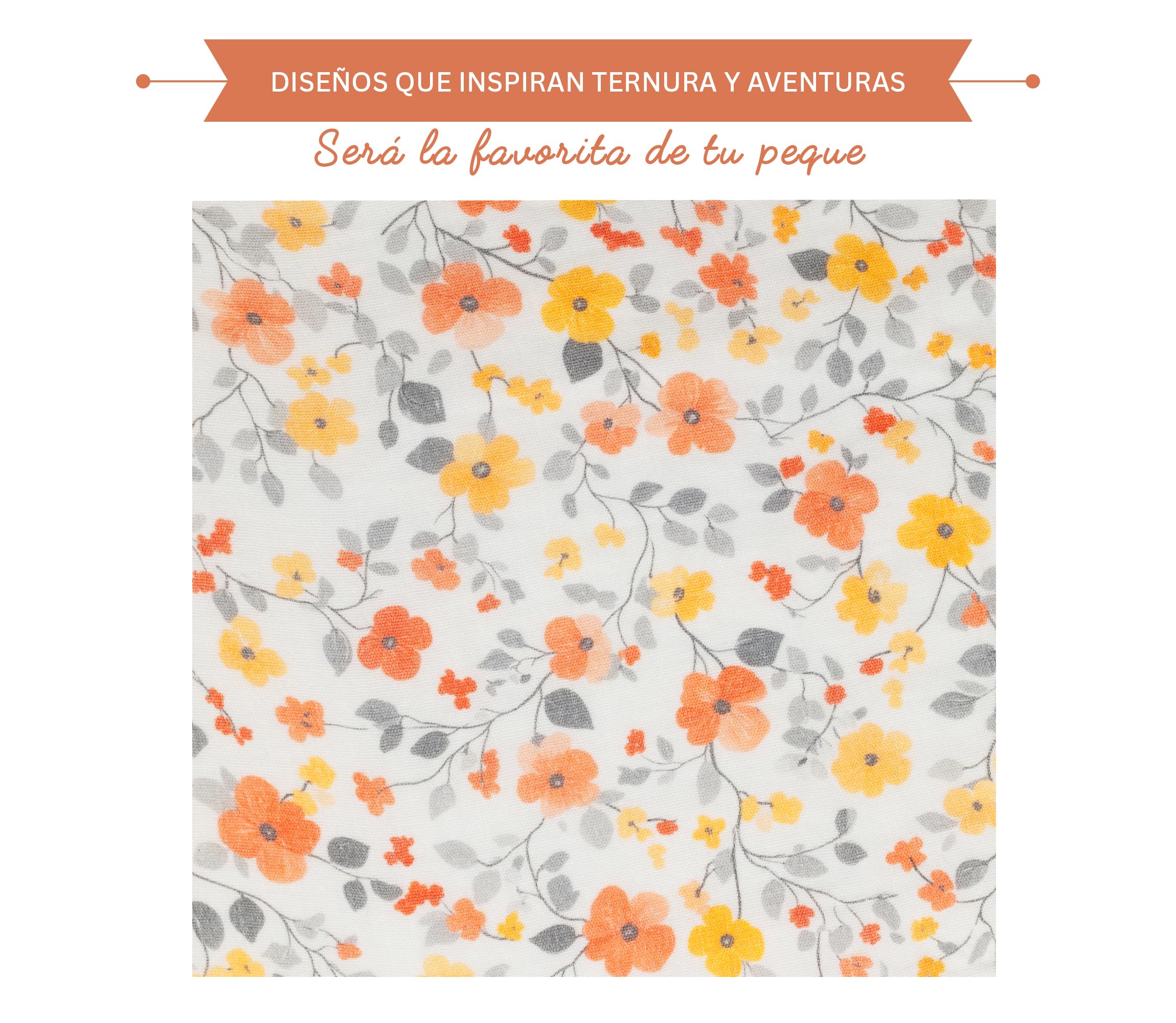 Nayla Muselinas Bebe Algodon 120x120 y 65x65-100% Organico con Gasas Grandes Suaves para Recién Nacido Muy Versátiles como Arrullo para Verano - Manta Ligera Color Amarillo Flores.