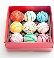 Vista 2 de Fizz & Bubble Trufas de baño, paquete de 9 trufas surtidas