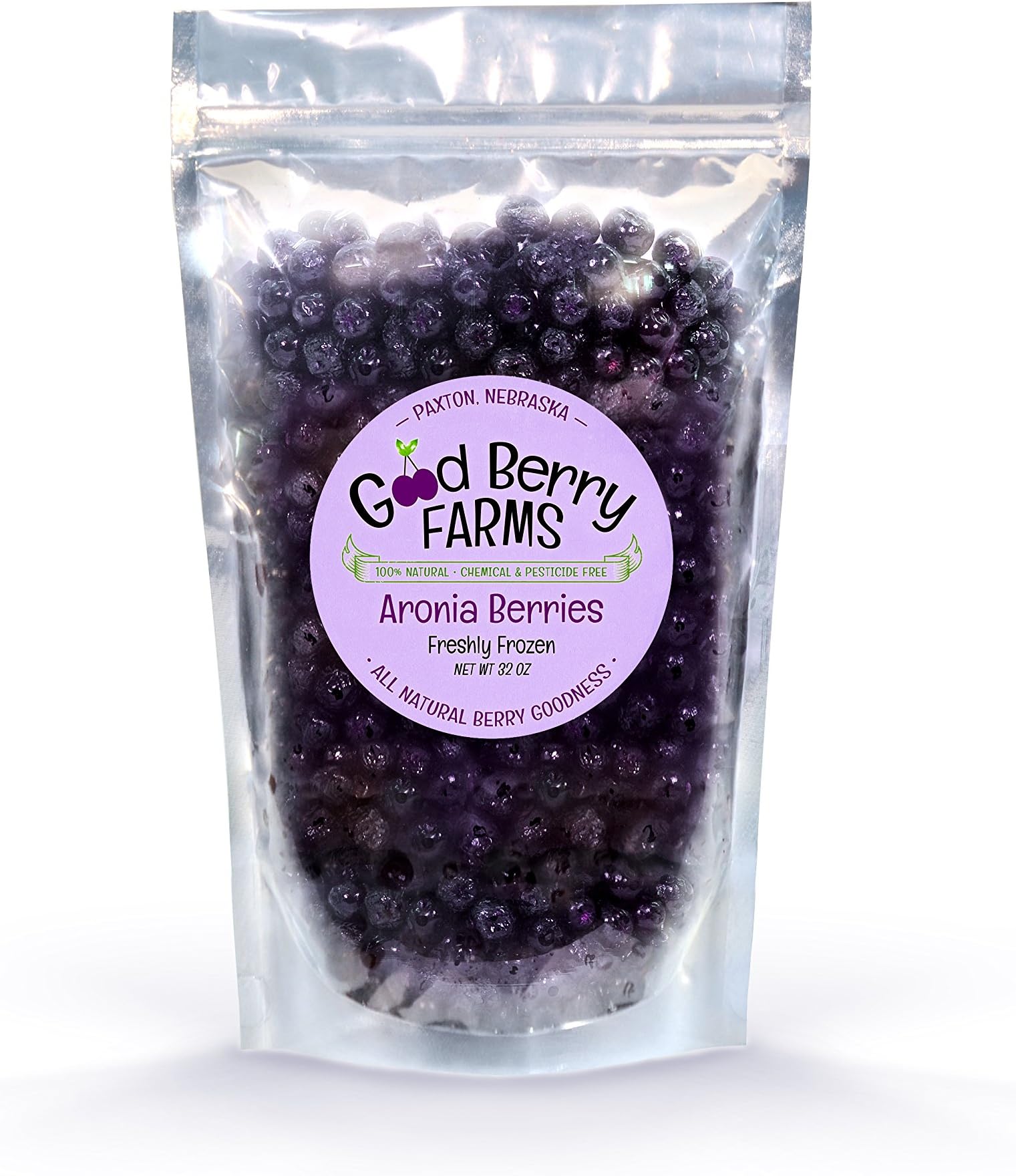Frozen Aronia Berries - 2 lb