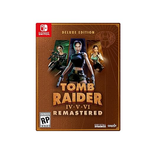 Gravplundraren: Två stora överraskningar för seriefans och spelare offentliggjorda 10 81jiqr+eZyL. SX522 Tomb Raider IV-VI Remastered Starring Lara Croft: Deluxe Edition - Nintendo Switch