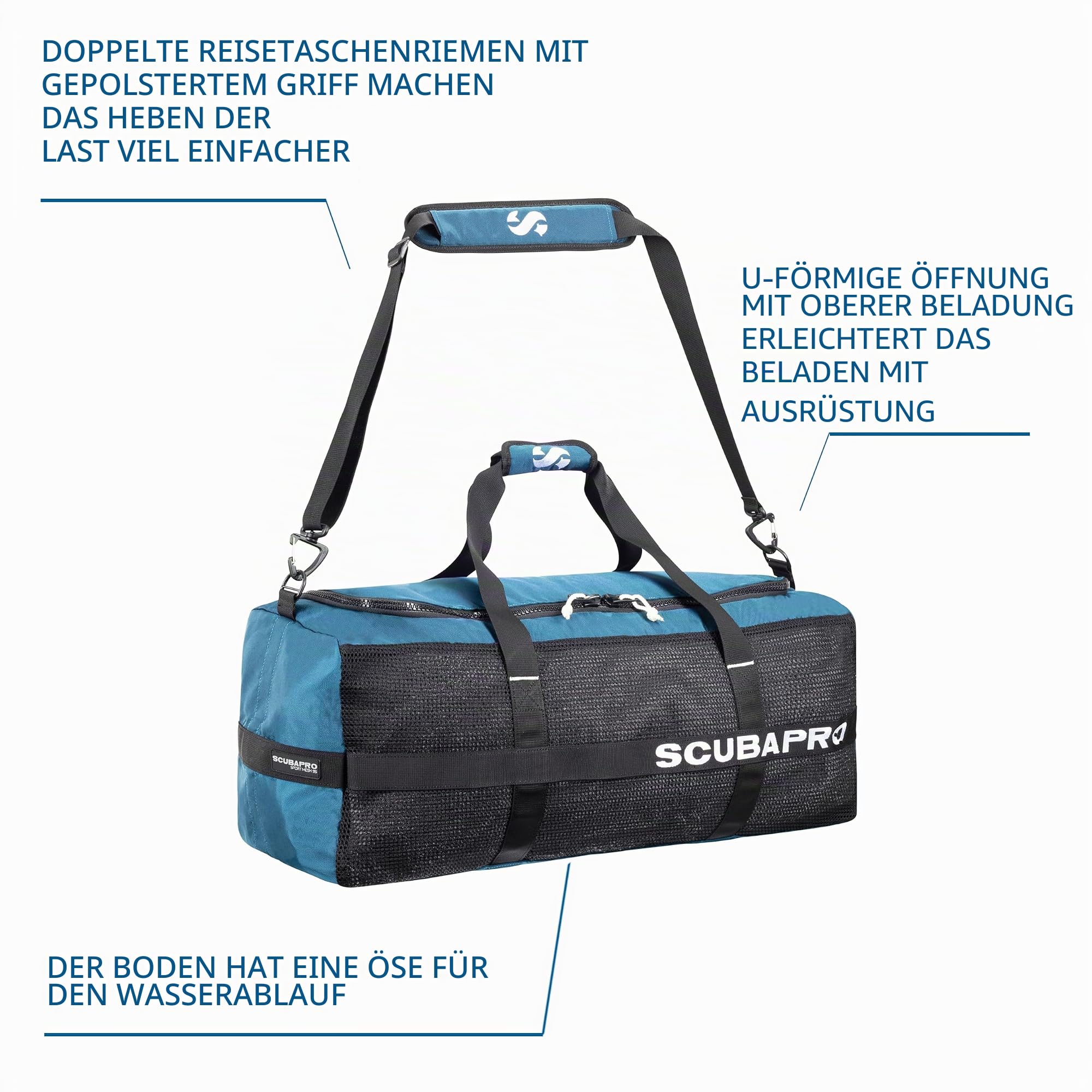 SCUBAPRO Sport MESH 95 - Tauchtasche Reisetasche
