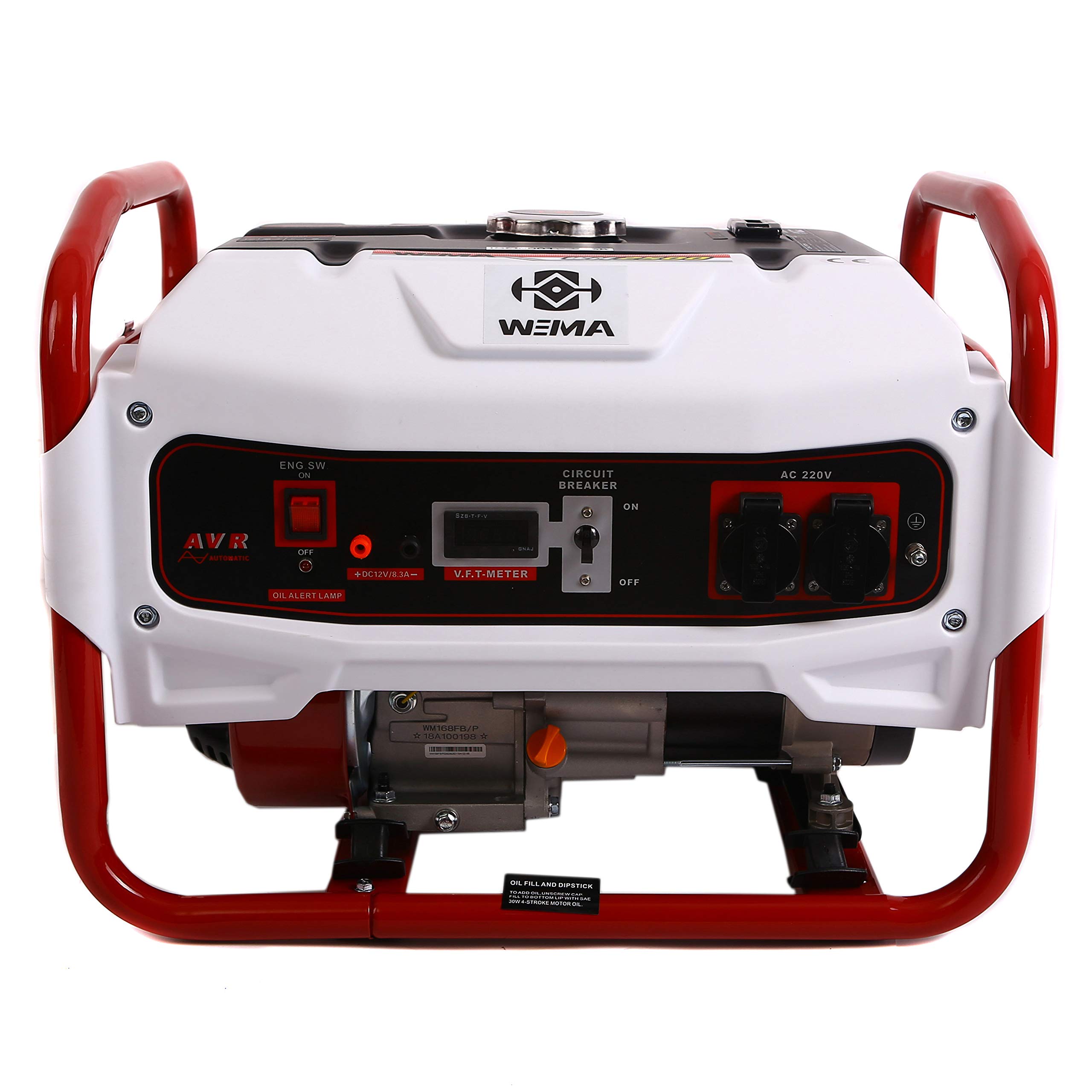 Weima WM2500B 6,5 PS AVR 2500 W generator prądu benzynowego, agregat prądotwórczy, agregat prądotwórczy