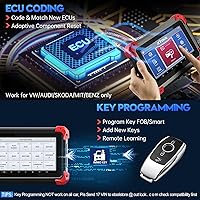 Vista 3 de XTOOL Herramienta de diagnóstico del escáner D7 OBD2 con actualizaciones de 3 años, herramienta de escaneo bidireccional con codificación ECU, más
