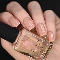 Vista 2 de ILNP Secret Society - Beige Holographic Shimmer Nail Polish