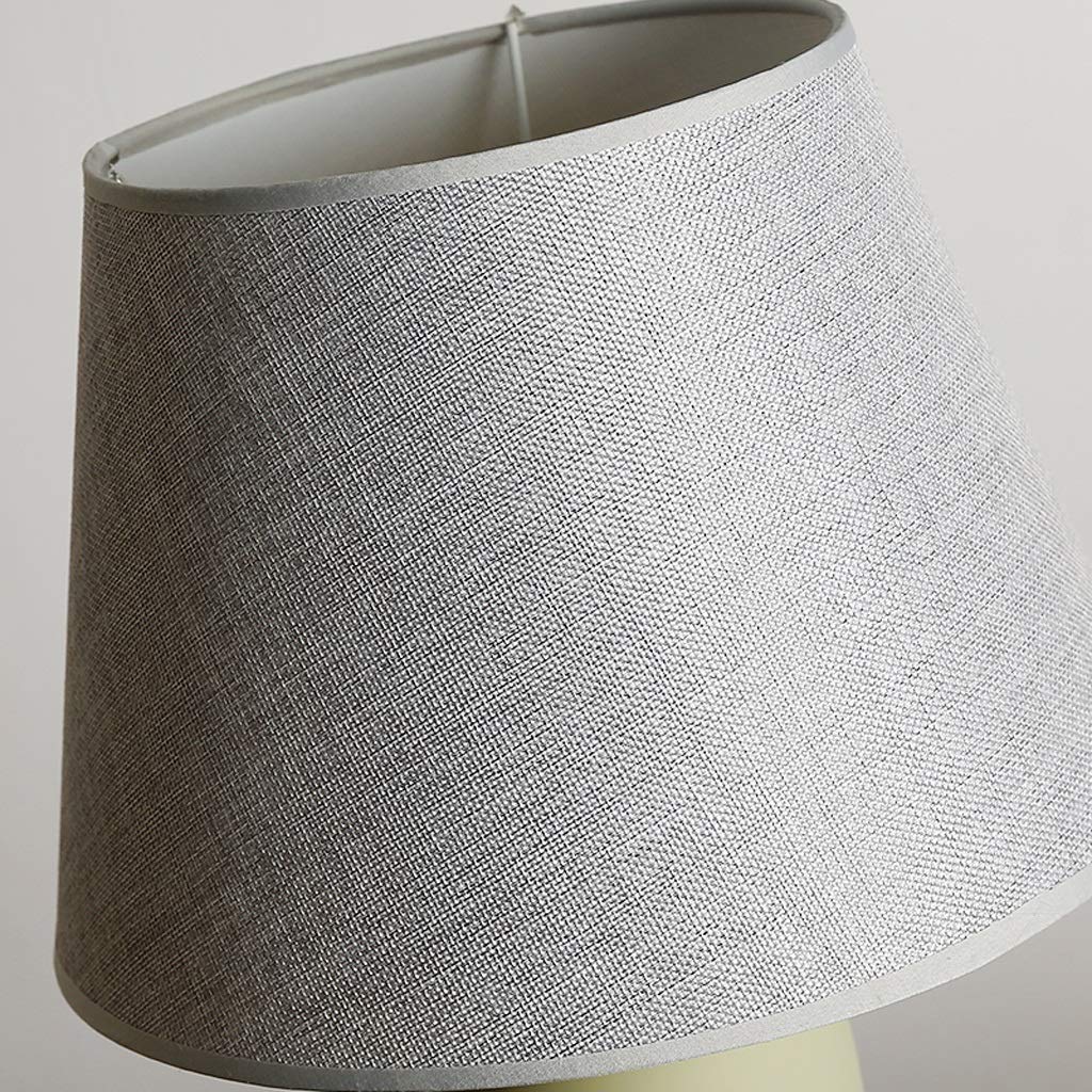 Lampy stołowe do sypialni E14 Nowoczesna ceramiczna lampa nocna do sypialni z odcieniami szarości Prosta moda kreatywna lampa do salonu i gabinetu 18