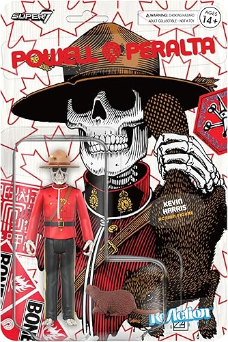 Super7 Figuras de reacción Powell-Peralta Wave 04 - Figura de acción de Kevin Harris