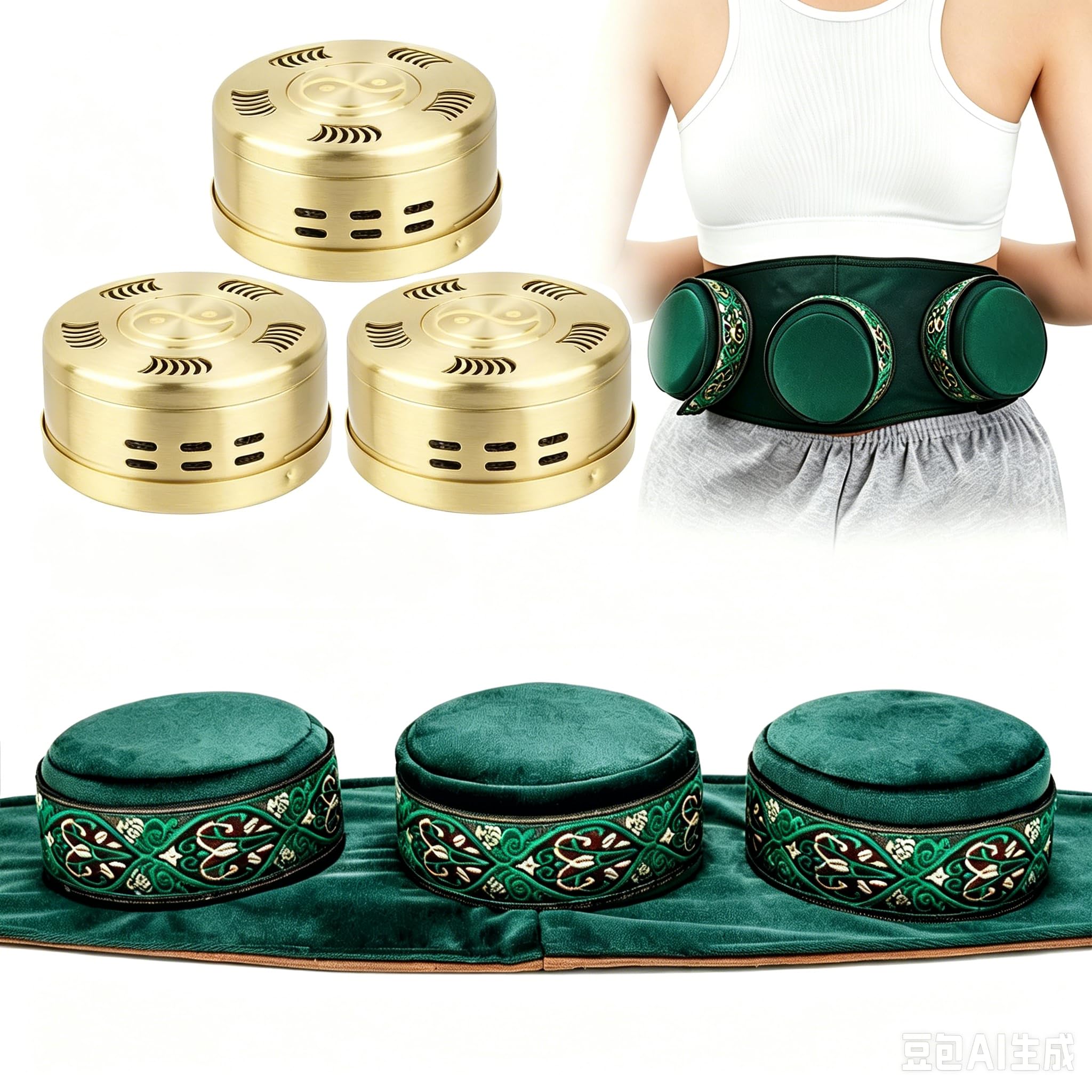 Photo 1 of Velorique less Copper Moxa Box for Acupuncture
