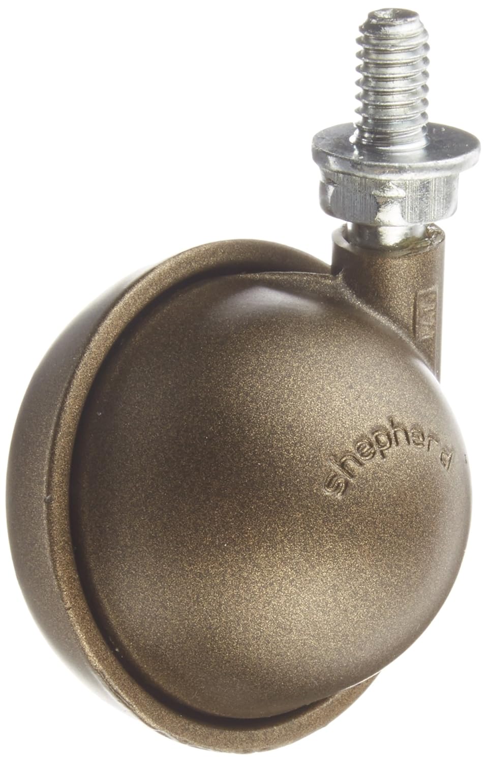 Shepherd Satellite Series 2" Diameter Metal Wheel Caster, 5/16