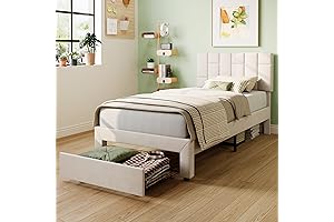 LIKIMIO Twin XL Bed Frame with Storage: Amplify Space and Serenity