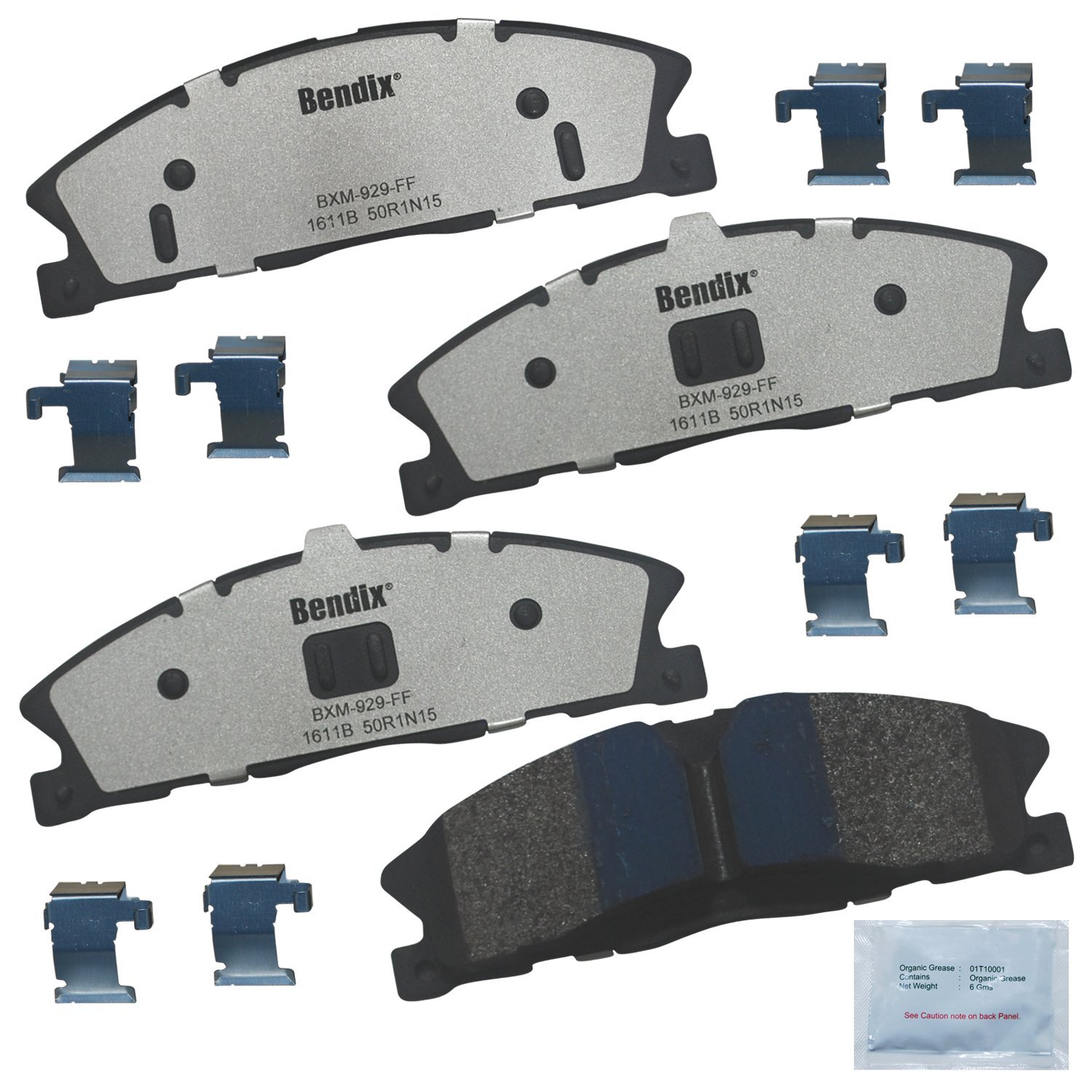 Bendix Fleet Metlok MKD1611BFM Brake Pads