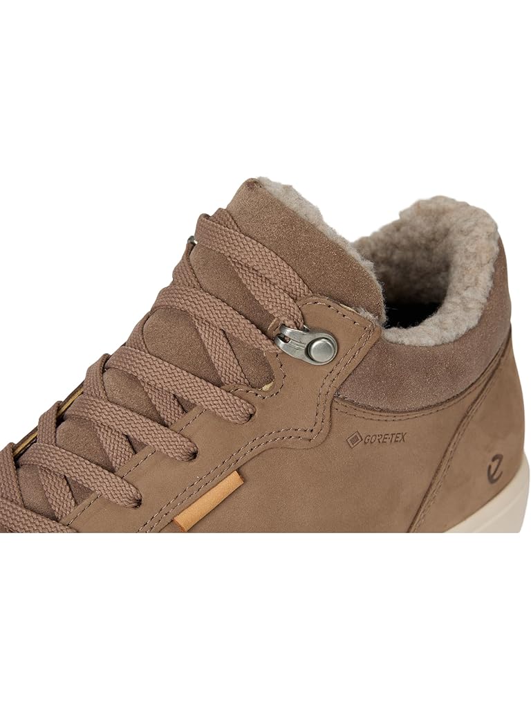 Taupe ECCO Soft 7 Warm-lined Gore-tex Chukka