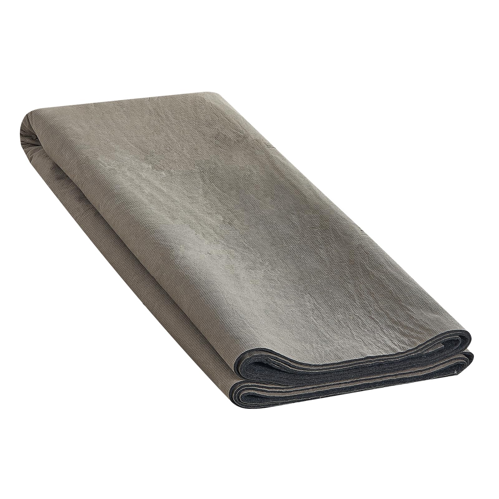 VEVOR sous-Tapis Antidérapant, Coussin de Protection de Tapis, 244x306 cm, Épaisseur 6 mm, Double Surface, Feutre Polyester + Latex, Gris, Zone de Couverture de 7-8 ㎡, Coussin de Tapis pour Tous Sols