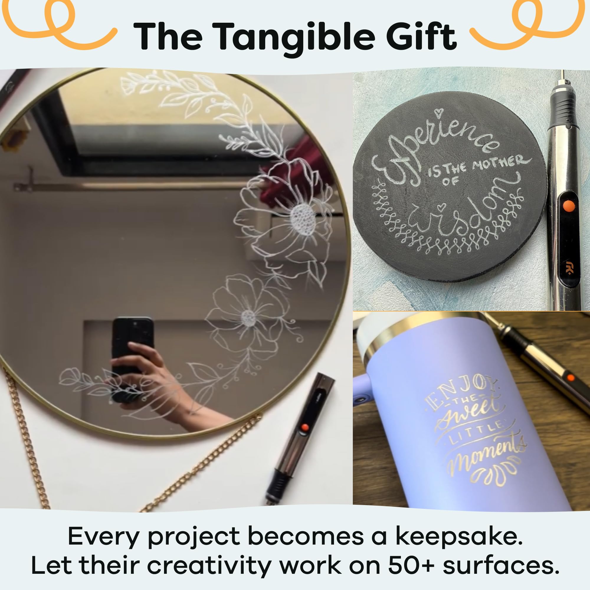 Resparked Engraving Pen - Personalized Crafts & DIY -9