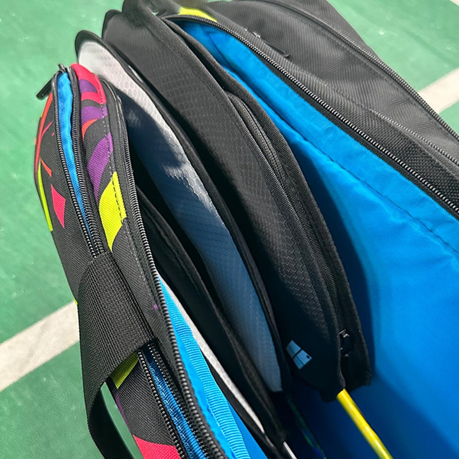 Racquet Head Cover Badminton Racket Training Cover Übung Widerstand Sleeves Polyester Material für Kinder Erwachsene Heim Trainieren Sportplatz