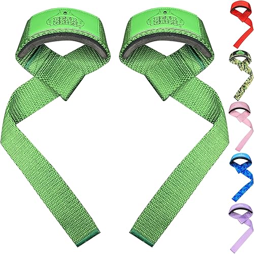 Bear Grips Lifting Straps for Weightlifting - Wrist Straps for Weightlifting, Gym Straps, Deadlift Straps for Weight Lifting Support, Strength