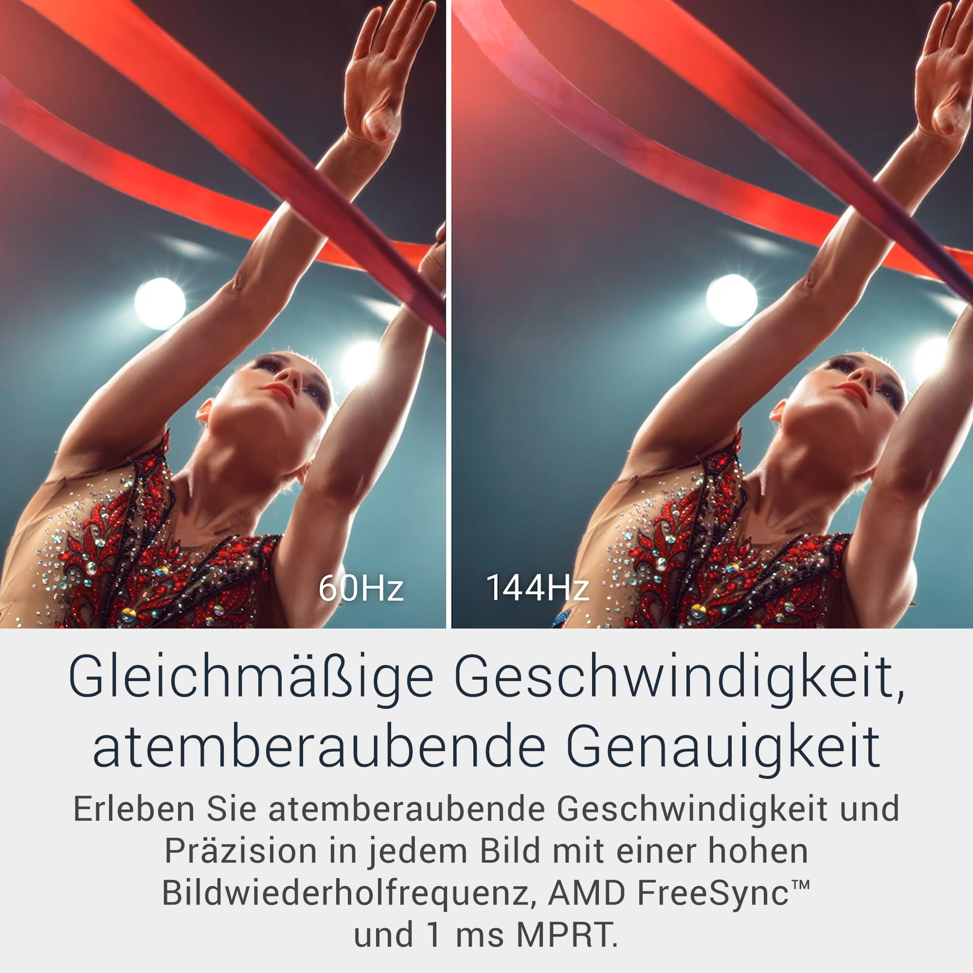 Dell 27 Monitor - SE2726D, QHD (2560x1440), 144Hz, IPS, 1ms MPRT, AMD FreeSync, 99% sRGB, VESA (100x100mm), DisplayPort, HDMI, 3 Jahre Garantie, Schwarz