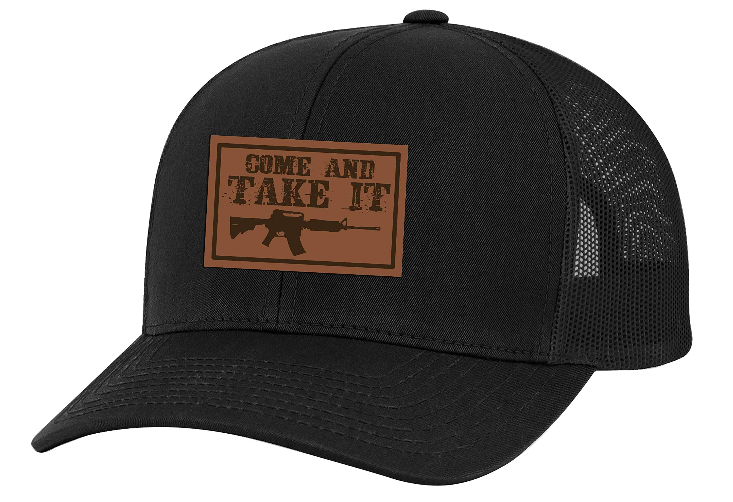 Heritage Pride Men's Come and Take It 2nd Amendment Gun Firearms Mesh Back Trucker Hat