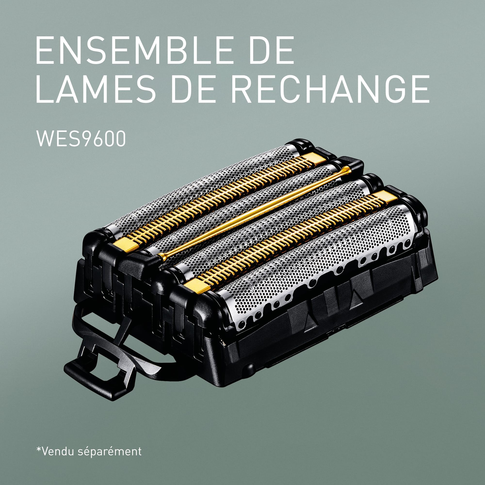 Panasonic ES-LS6A-K803 Rasoir Électrique pour Hommes Peau Sèche et Humide 6 Lames, sans Fil de Qualité Supérieure, Capteur de Barbe Réactif, Lames en Acier Japonais, tête Multi-Flex 22D, Noir Mat