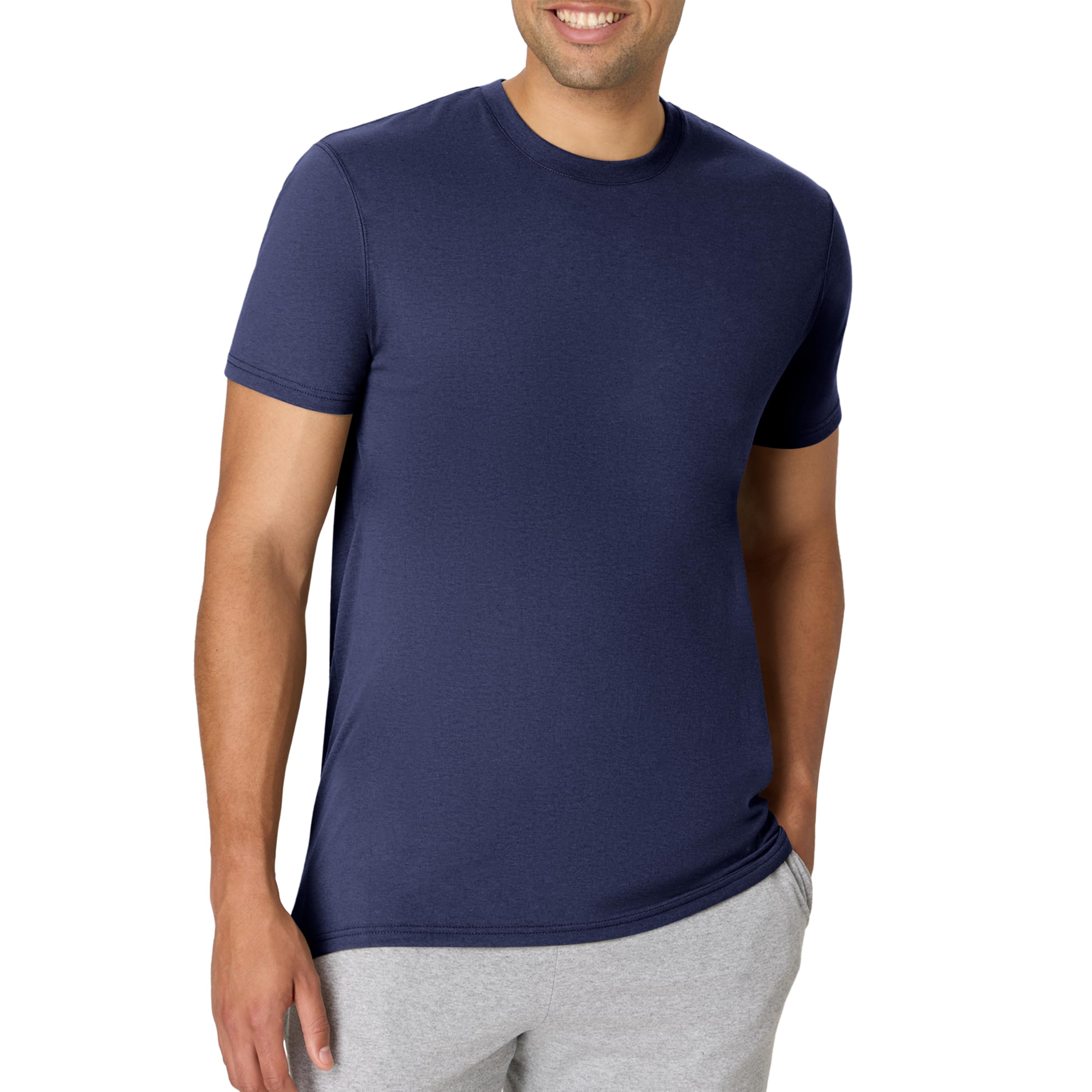 Hanes Koszulka Mężczyźni Originals Tri-blend Tall T-shirt, Lightweight Tee, Big & Tall Sizes (1 w zestawie)
