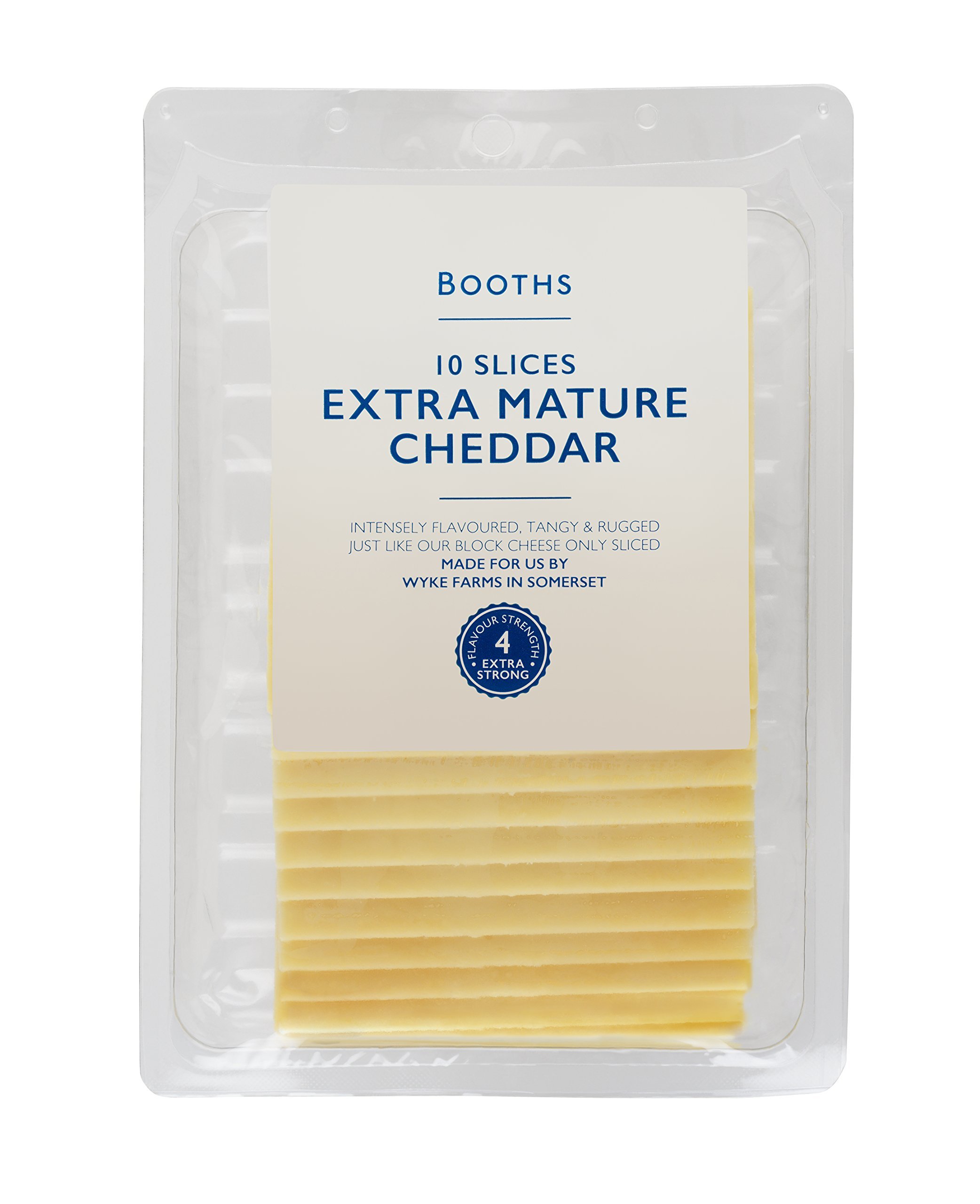 Buy Booths Extra Mature Cheddar Cheese Slices, 250g Online at desertcart UAE