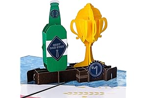 Ribbli Pop-Up Father's Day Trophy Card