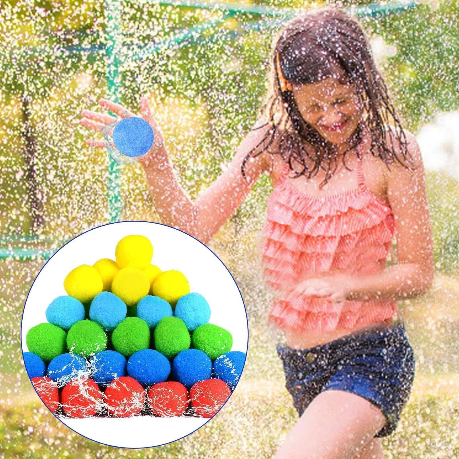 Bolas Splash Reutilizables | Juguete Agua Exterior-ieur