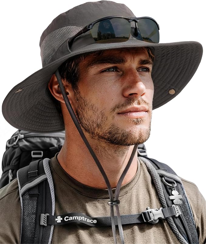 Camptrace bucket hat front