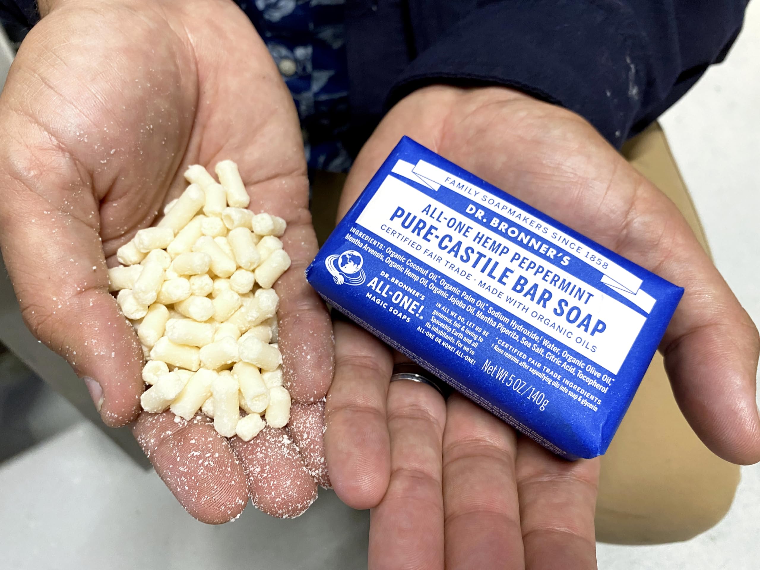 Dr Bronner's miętowy mydlany chleb miętowy 140 g