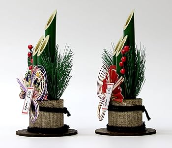 アンパンマン　お正月飾り　門松87(正絹帯使用) アンパンマン様専用 お正月飾り 門松87(正絹帯使用) Amazon.co