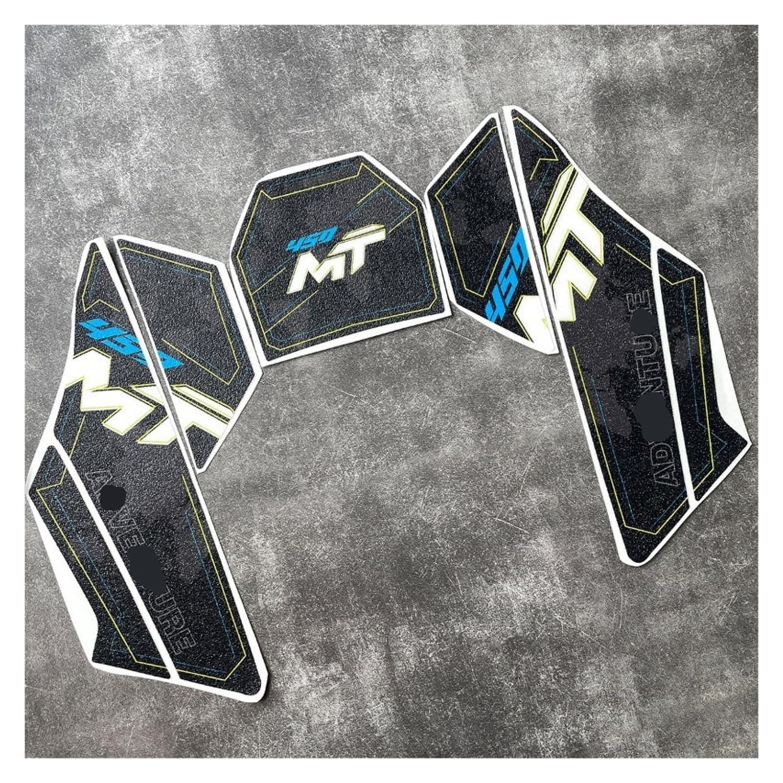 Motorcycle Gas Tank pad Motorcycle Accessories Sticker Frosted Tank Pad for CFMOTO 450 MT 450MT
