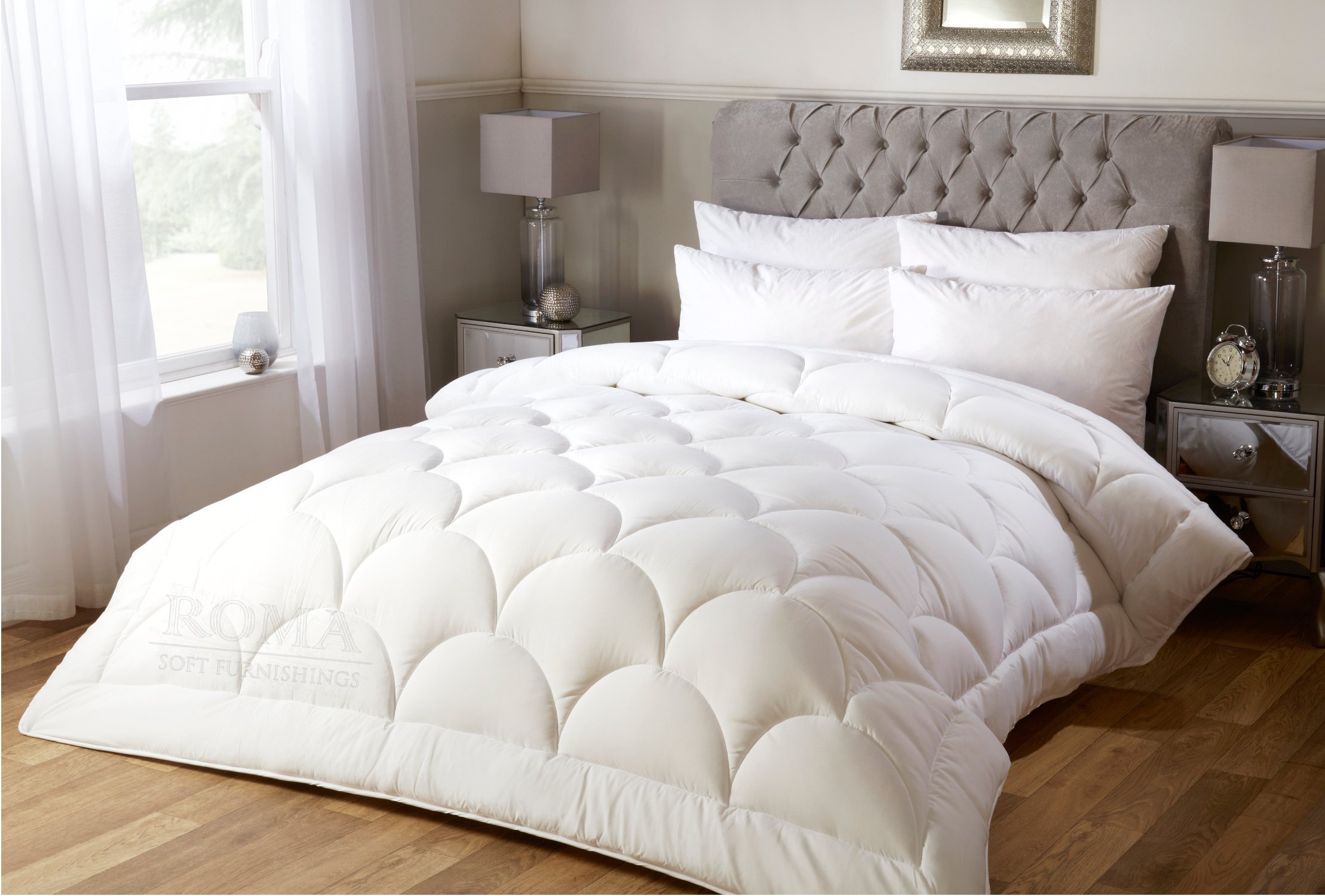Soft As Down Microfibre Duvets 13.5 Tog (Single 135cm x 200cm)