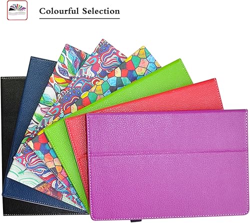 Miniatura 7 de Bige Funda para tablet CHUWI Hi10 X, CHUWI 10.1, piel sintética, 2 pliegues, para tablet CHUWI Hi10 XHi10 Air de 10.1 pulgadas, color morado