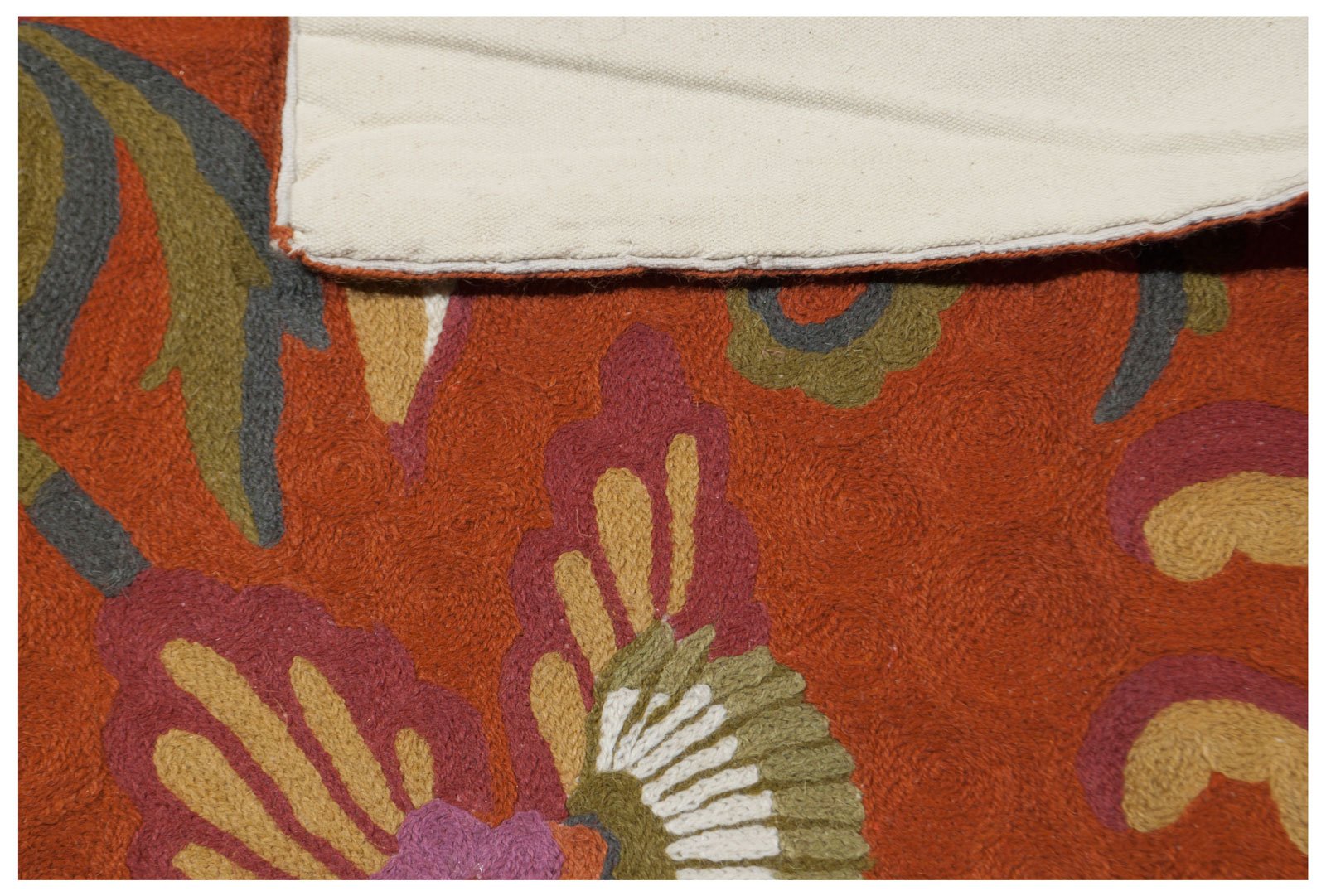 India Kilim Indo Suzani Ghelem Alfombras Gipsy CM 92x61