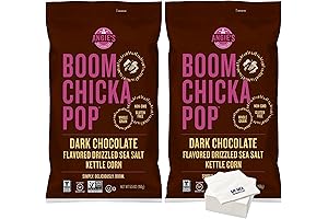 Boom Chicka Pop Popcorn Pack of 2 (Dark Chocolate)