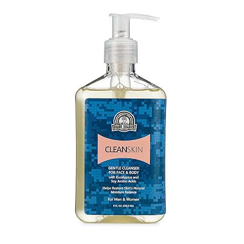 Limpiador facial Clean Skin para hombres y mujeres, lavado facial hidratante para piel sensible, grasa o seca, removedor de maquillaje suave,