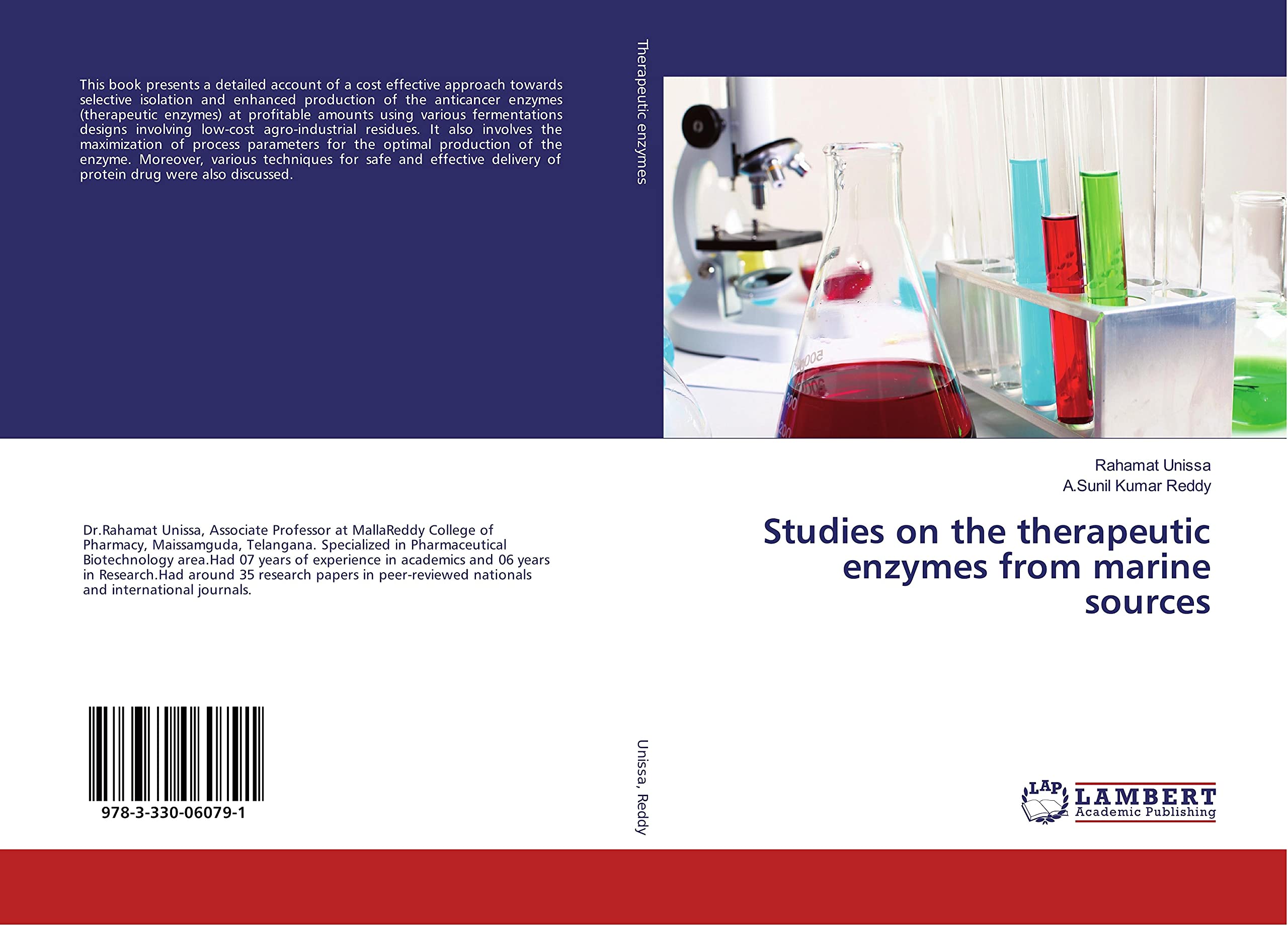 Studies on the therapeutic enzymes from marine sources