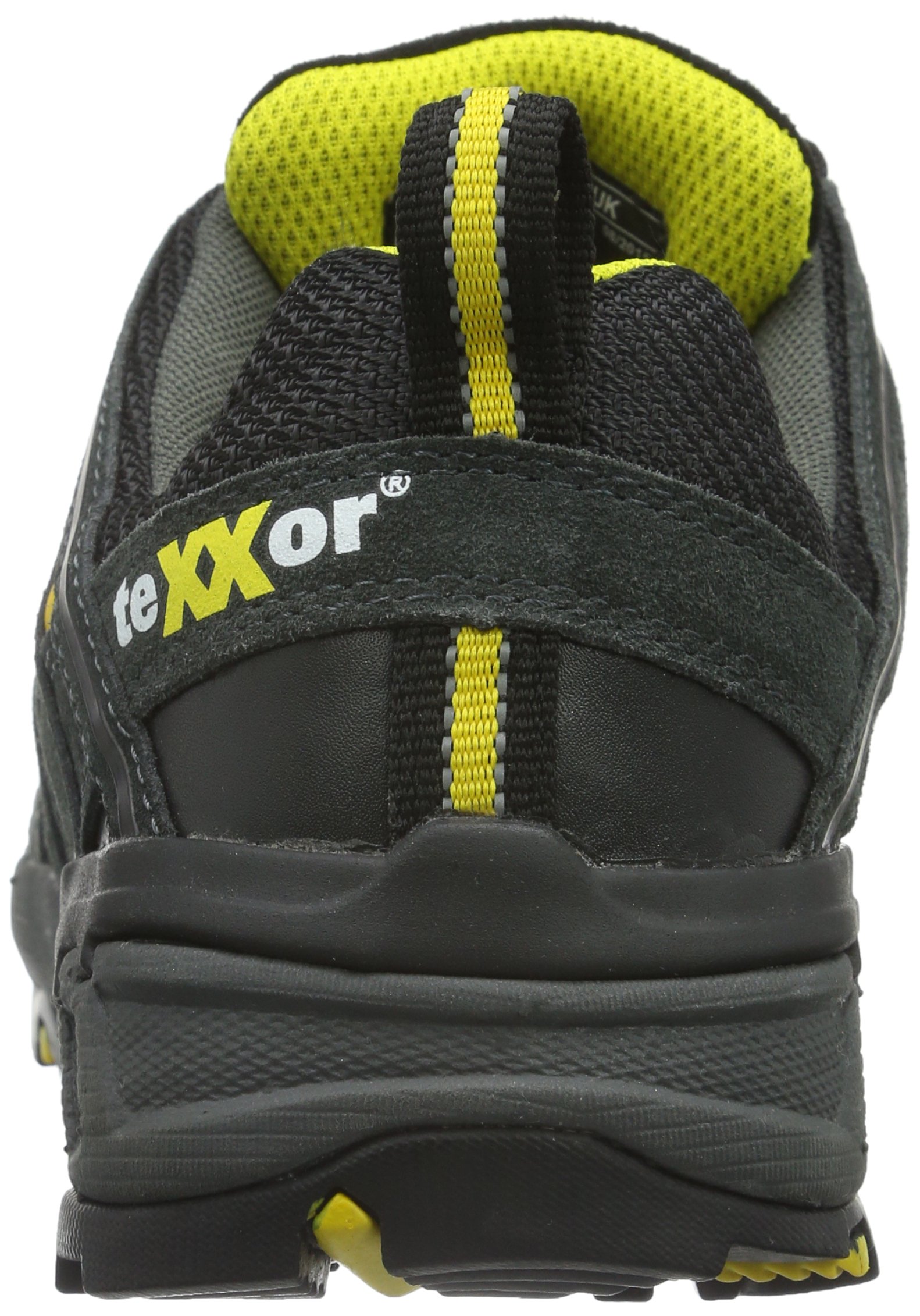 teXXor Sicherheitsschuhe S1 Lyon leichte Arbeitsschuhe, Größe 40, schwarz, 6112