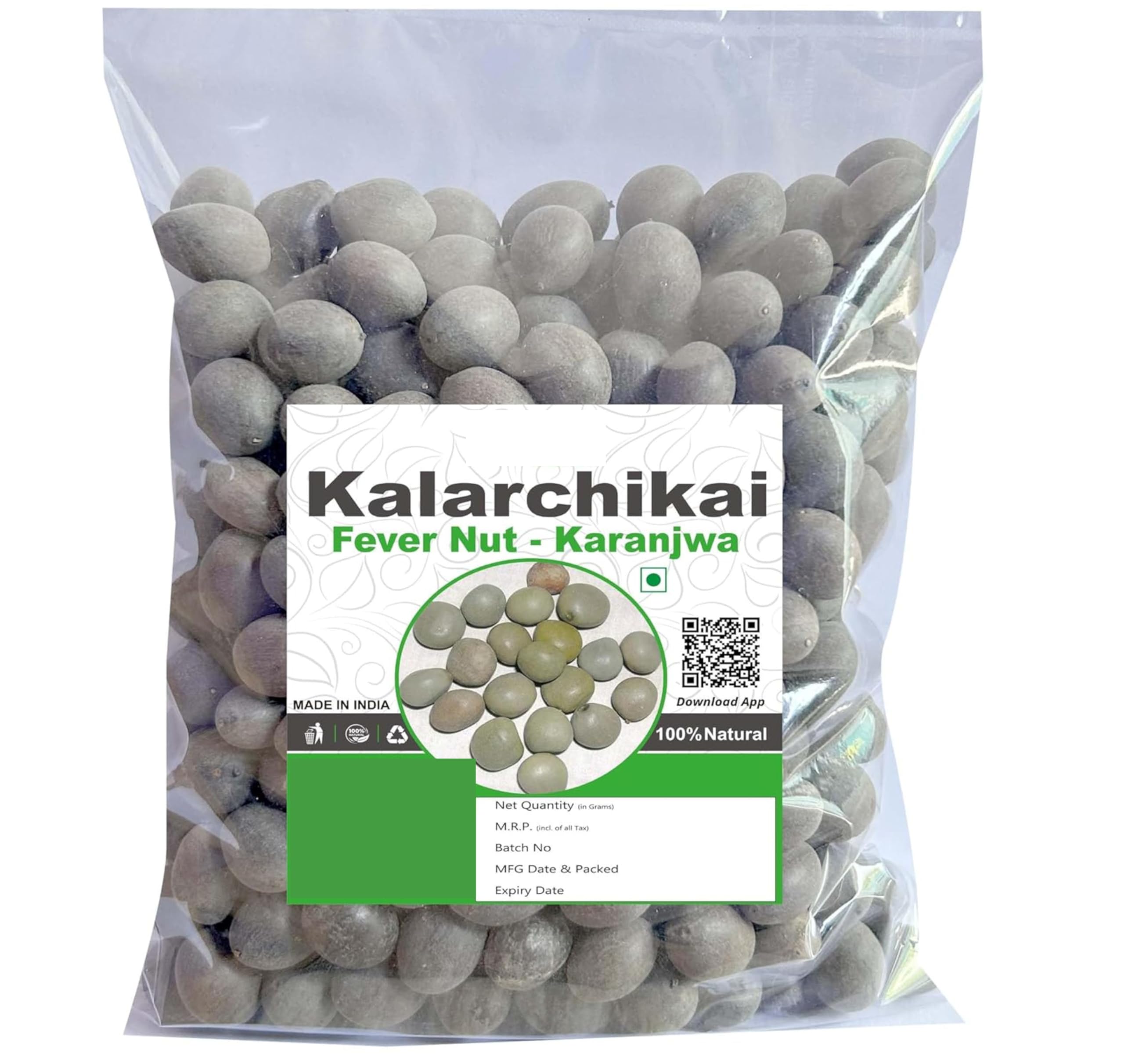 Caesalpinia Bonducella Beej - 100 g (3.52 oz) - Kalarchikai