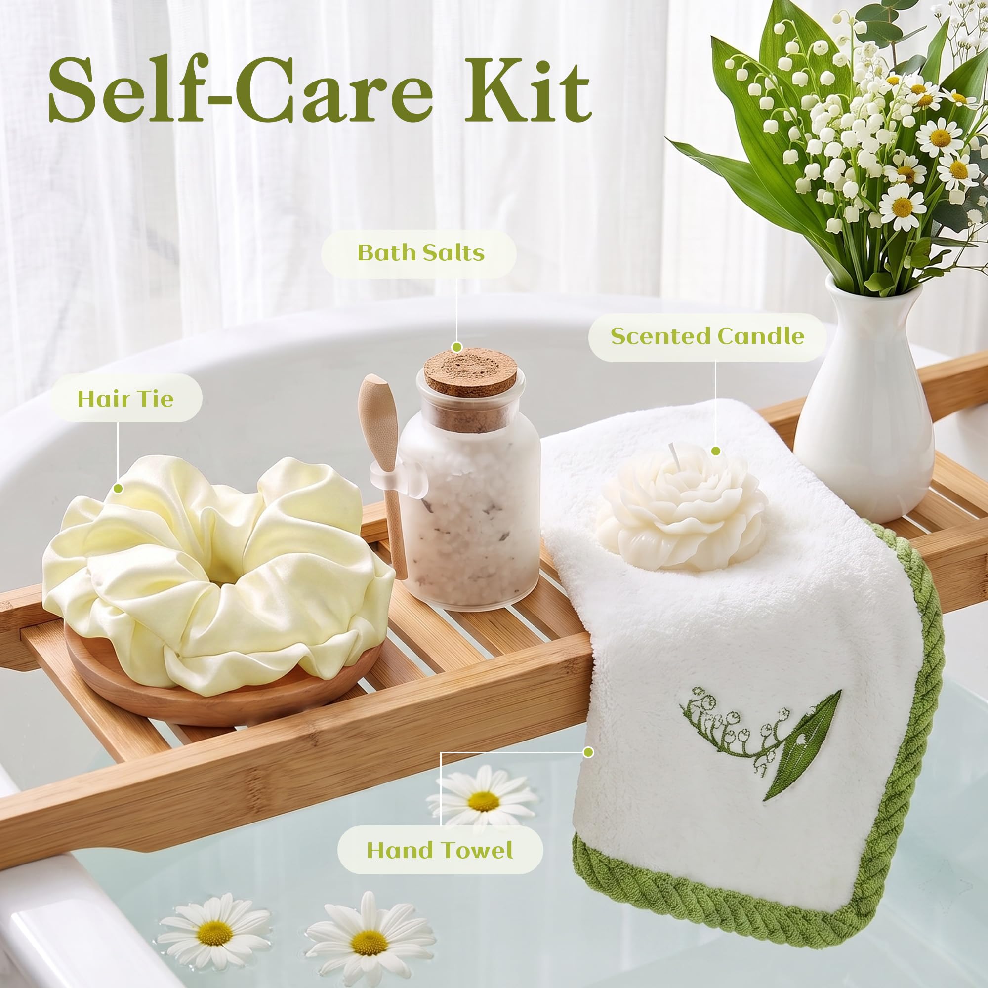 Selbstpflege-Geschenkkorb für Sie, Decken-Becher-Set, Genesungsgeschenk