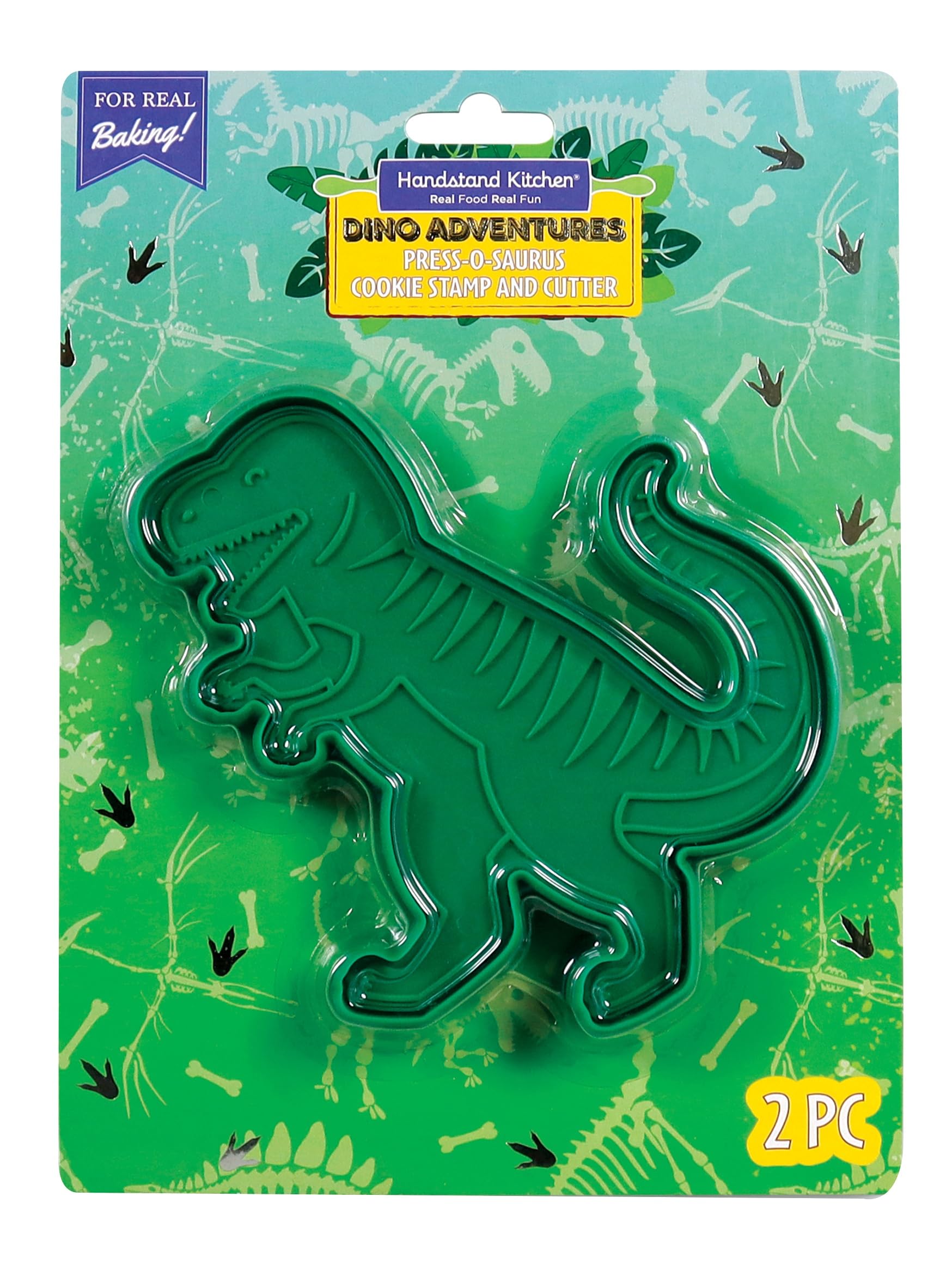 Amazon.com: Handstand Kitchen Press-o-Saurus Big T-Rex Cookie