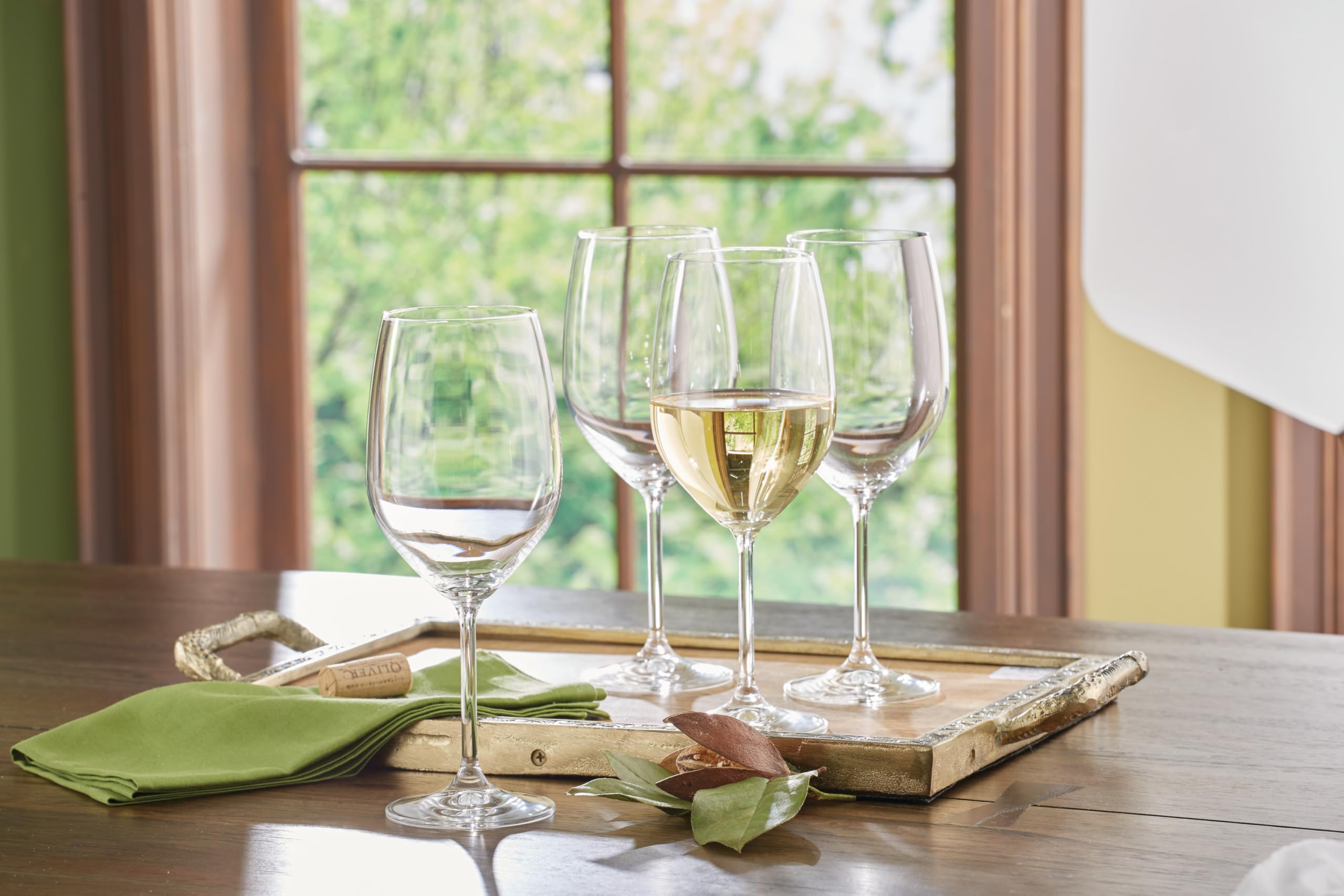 Amazon.com | Lenox Tuscany Classics White Wine Glass Set, Buy 4