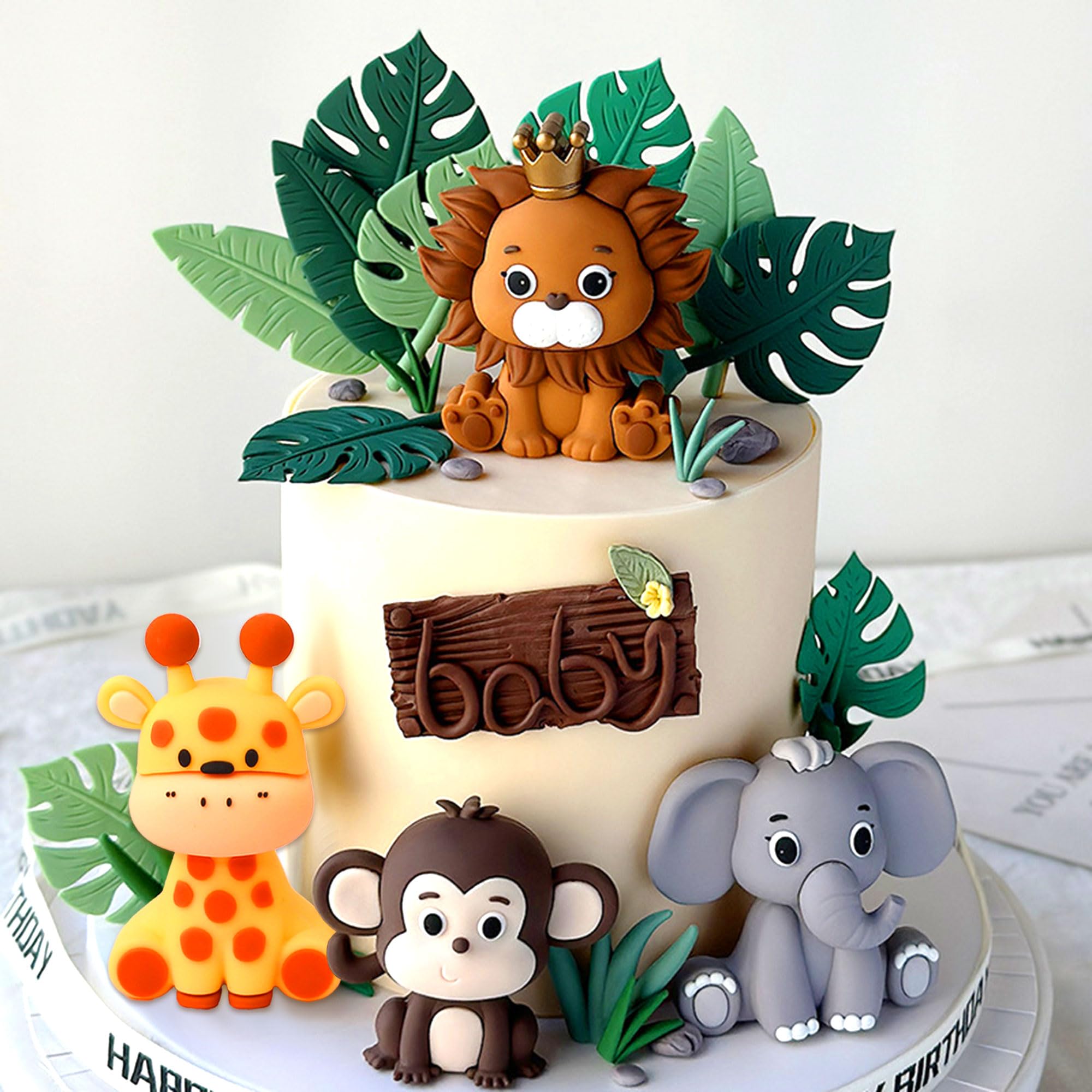 2 Stampi In Silicone Per Pasta Di Zucchero A Forma Di Giraffa - Per Torte E Decorazioni - 2
