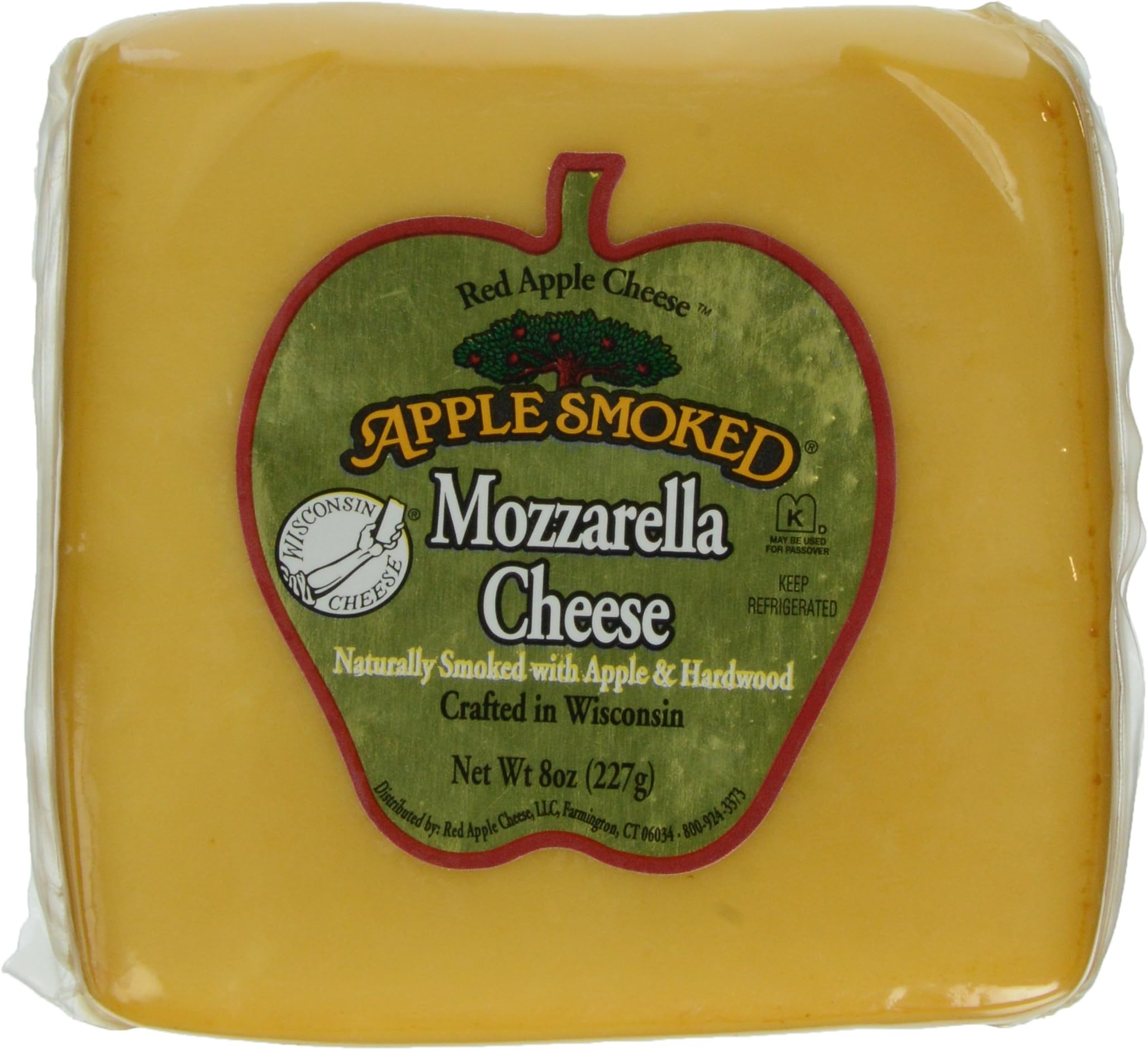 Red Apple Smoked Cheese Smoked Mozzarella, 8 oz