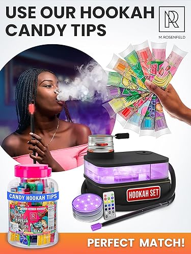 Miniatura 5 de Juego de cachimba portátil con todo, juego de cachimba portátil negro para viajes con bolsa plana para cachimba - Kit de cachimba con soporte de