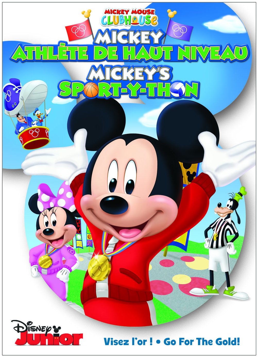 DISNEY MICKEY MOUSE CLUBHOUSE: MICKEY'S SPORT-Y-THON (HOME VIDEO RELEASE) (Bilingual) [DVD]